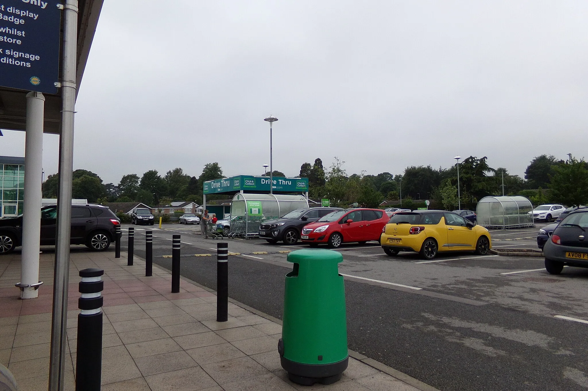 Photo showing: Asda Stoke Park Superstore Click & Collect