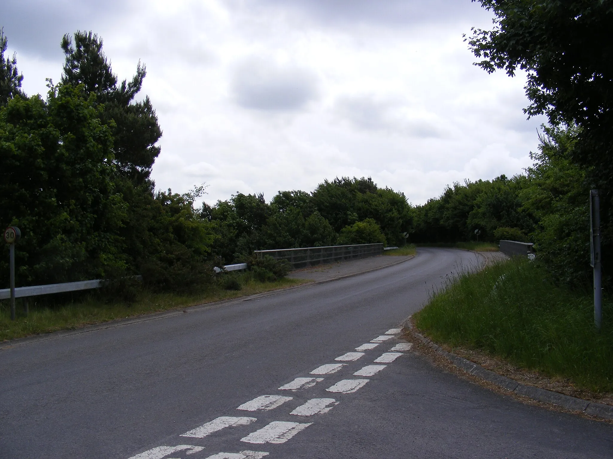 Photo showing: Church Lane, Copdock