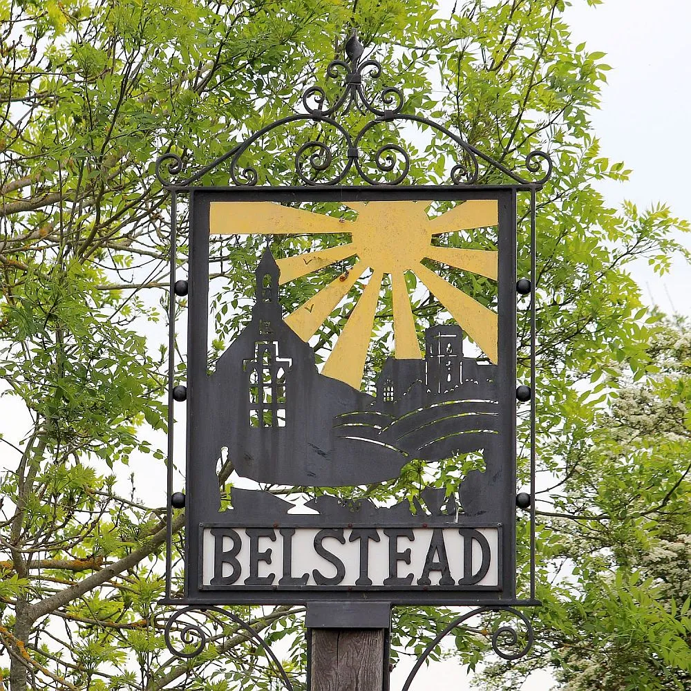 Photo showing: Belstead Village Sign