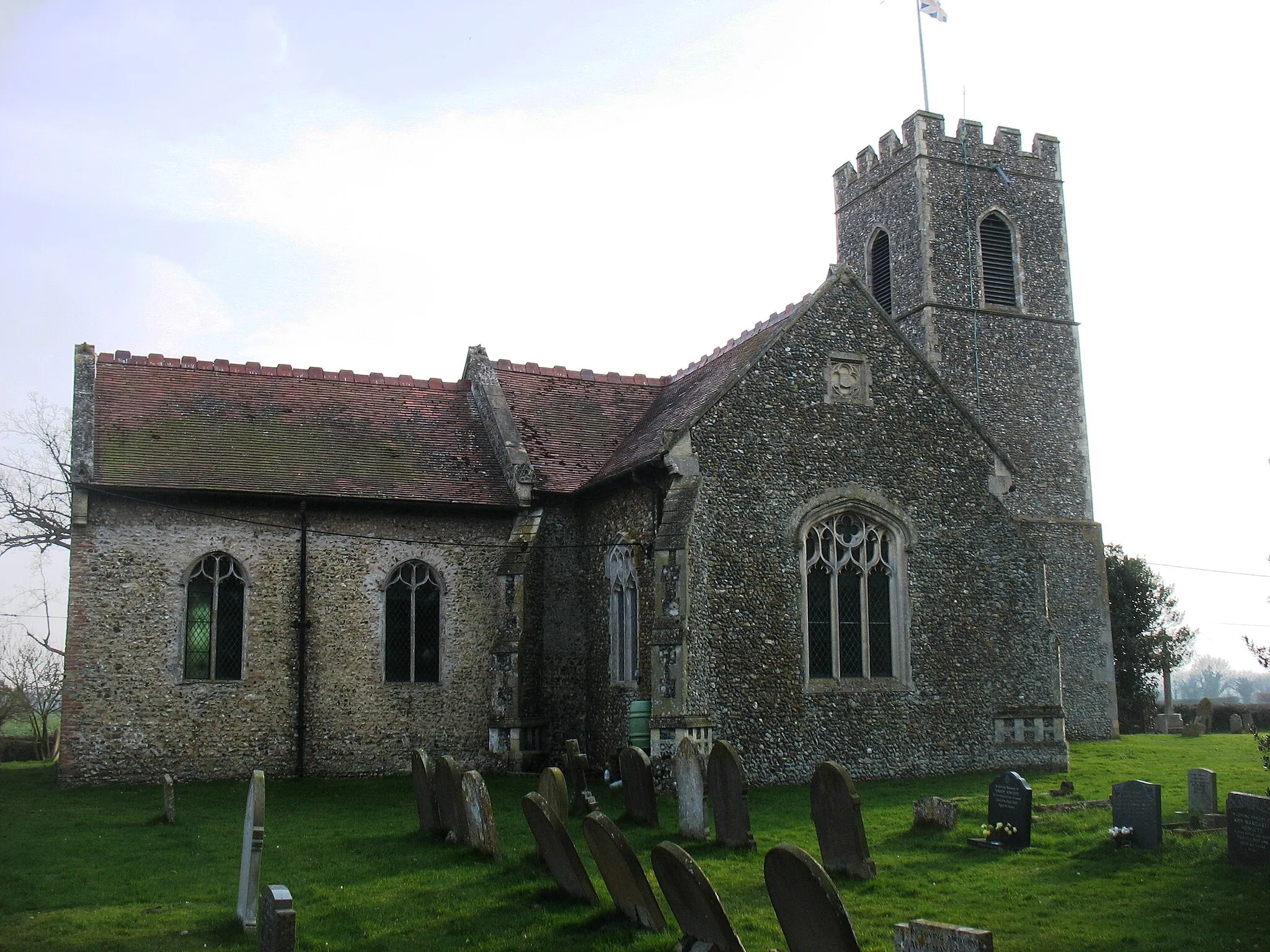 Photo showing: All Saints church, Wreningham