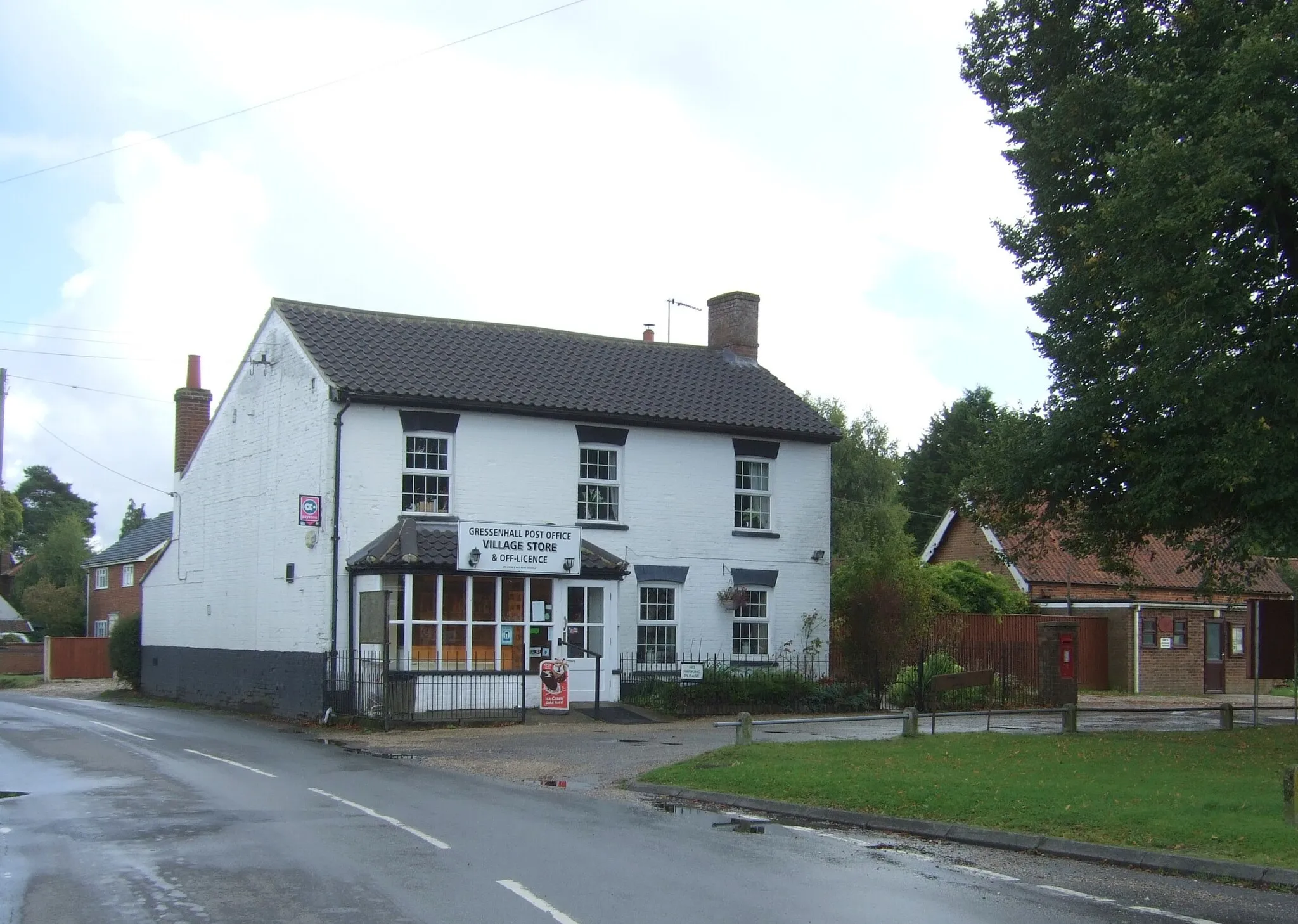 Photo showing: Gressenhall Post Office