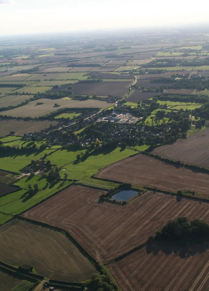 Photo showing: Bradenham: aerial 2015