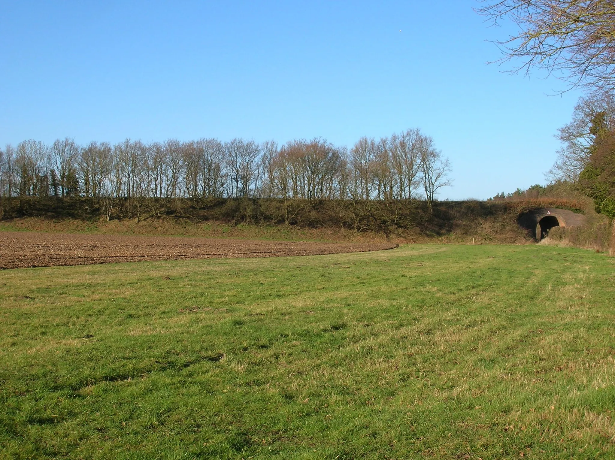 Photo showing: The former M&GN Cromer Beach branch near Stody.  Proposed for restoration as part of the Norfolk Orbital Railway.