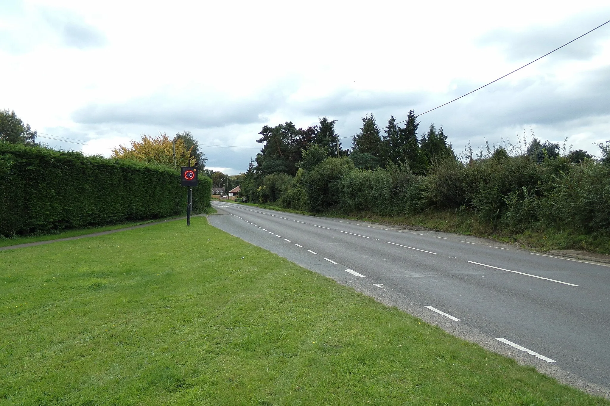 Photo showing: A1065 Swaffham Road, Ickburgh