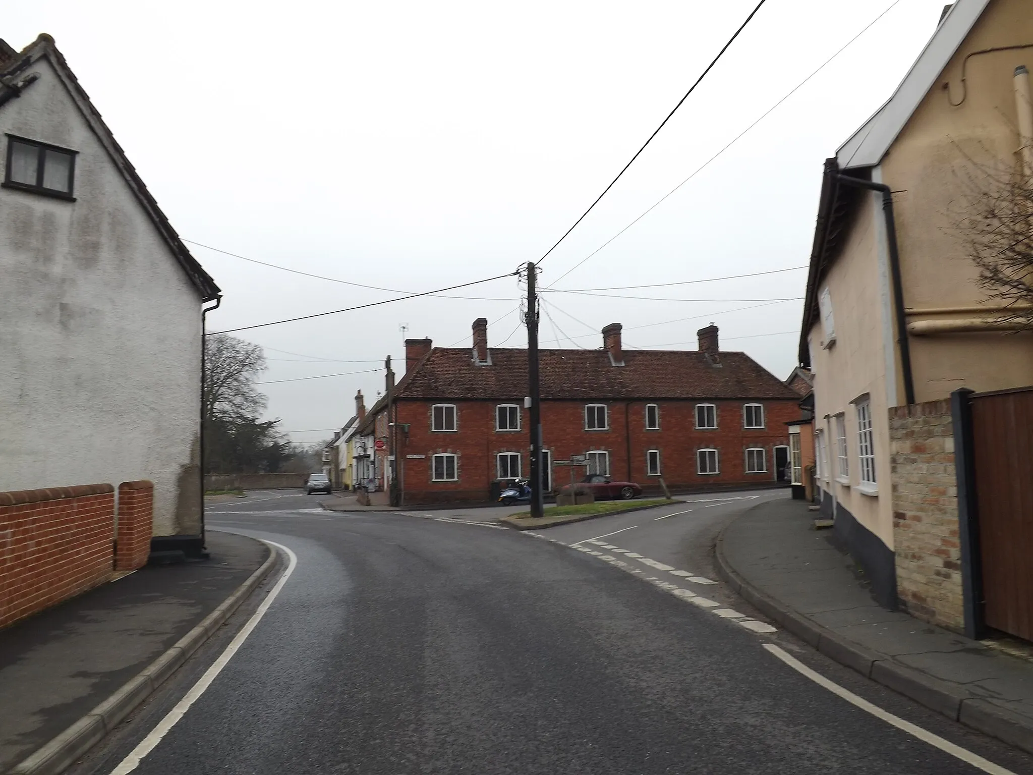 Photo showing: Green Road, Haughley