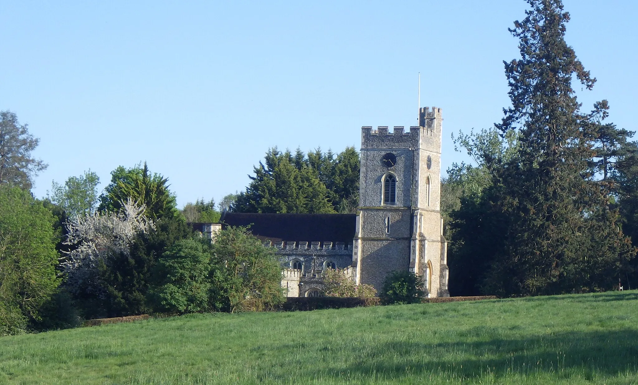 Photo showing: St Mary and St Andrew Church, Watton-at-Stone