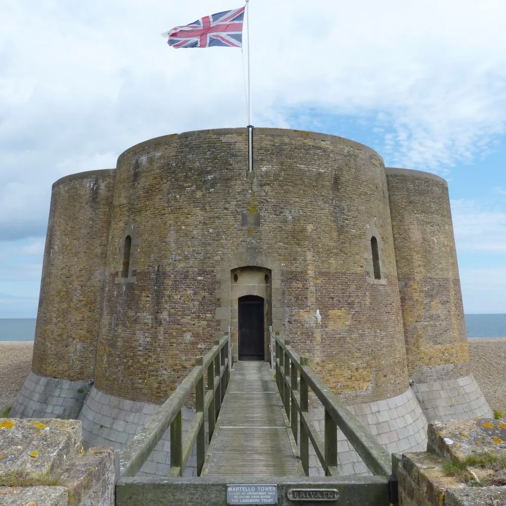 Photo showing: Martello Tower in Aldeburgh, United Kingdom.