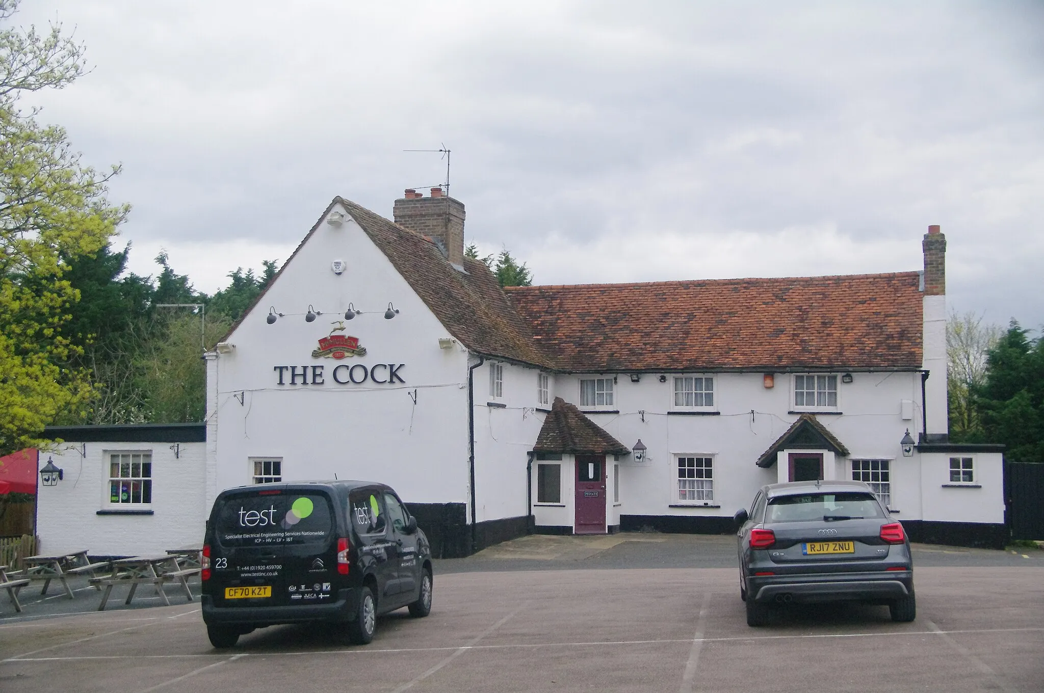 Photo showing: The Cock pub, Harlow, Essex