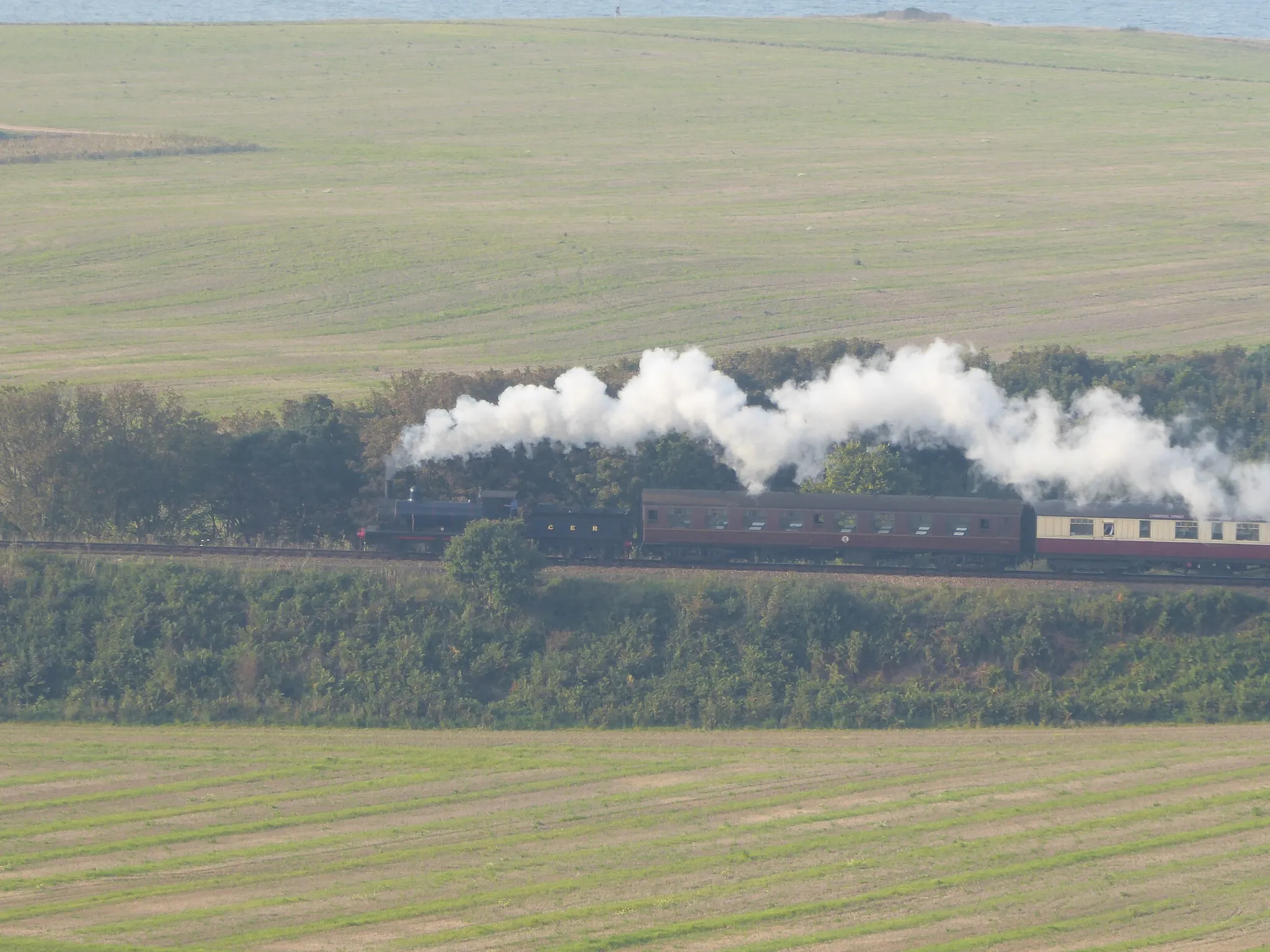 Photo showing: North Norfolk Railway from the Gazebo