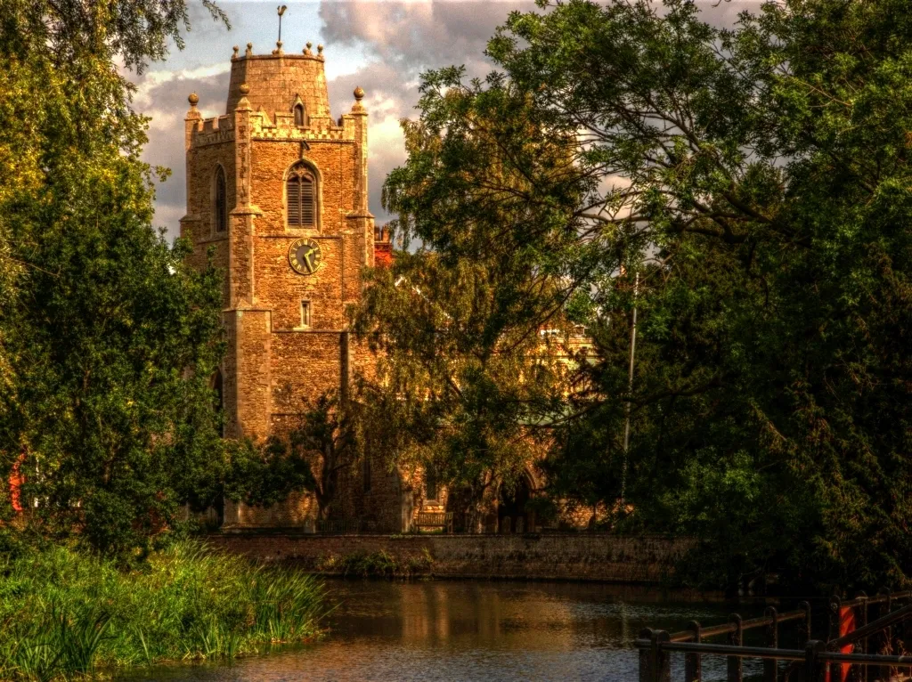 Photo showing: Church at Hemingford Grey, Cambridgeshire