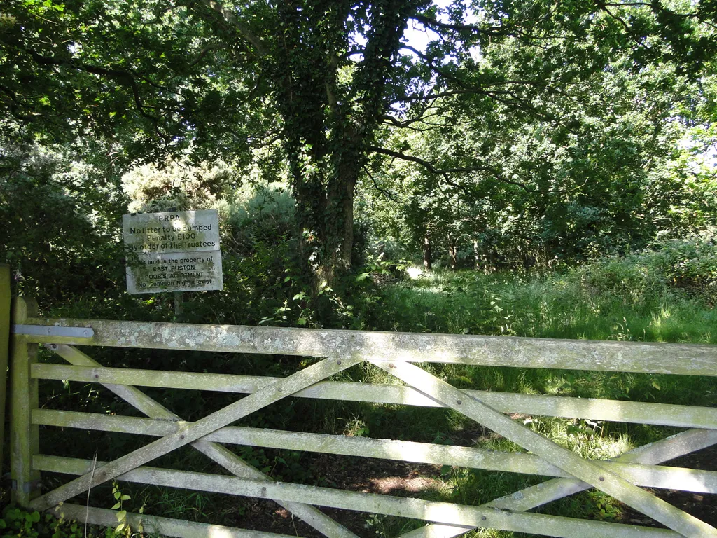 Photo showing: East Ruston's Poor Allotment property