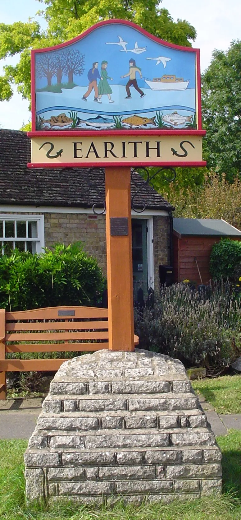 Photo showing: Signpost in Earith