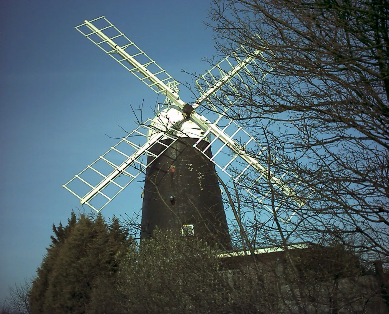 Photo showing: Windmill in Stretham, Cambridgeshire