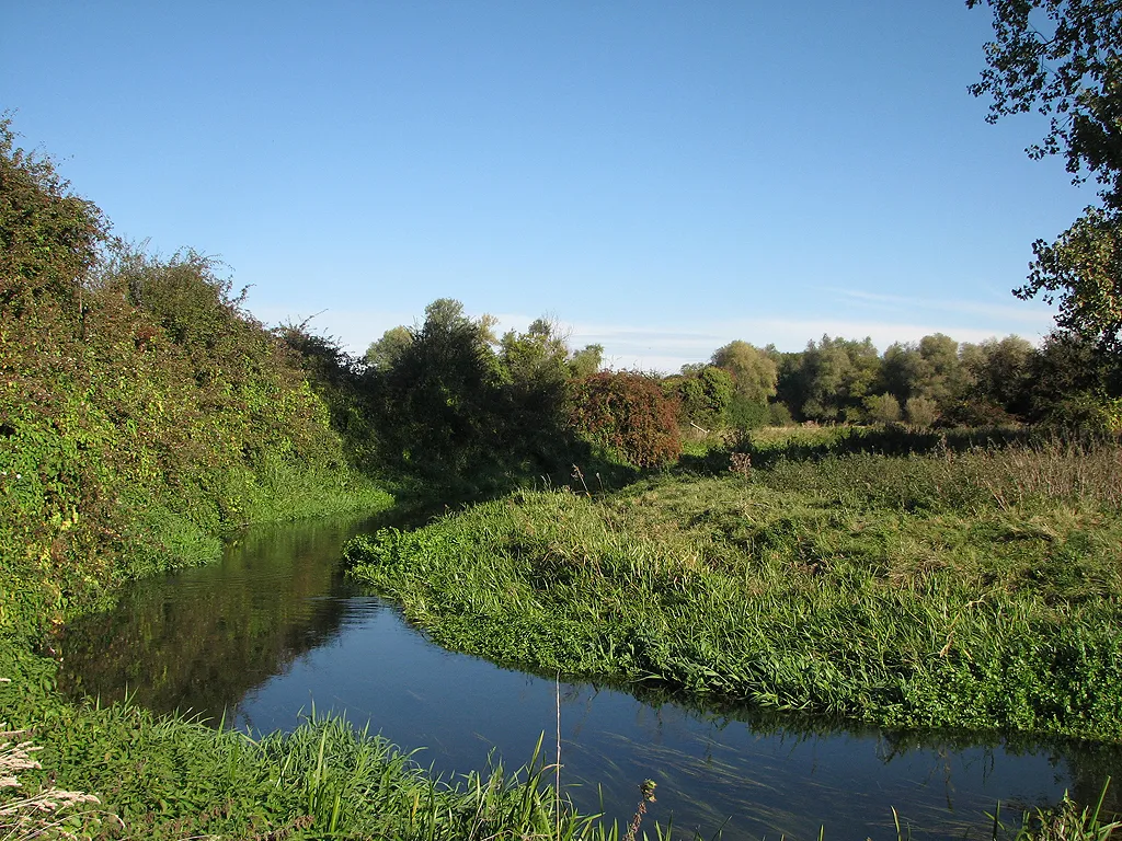 Photo showing: A meander in the Cam (or Rhee)