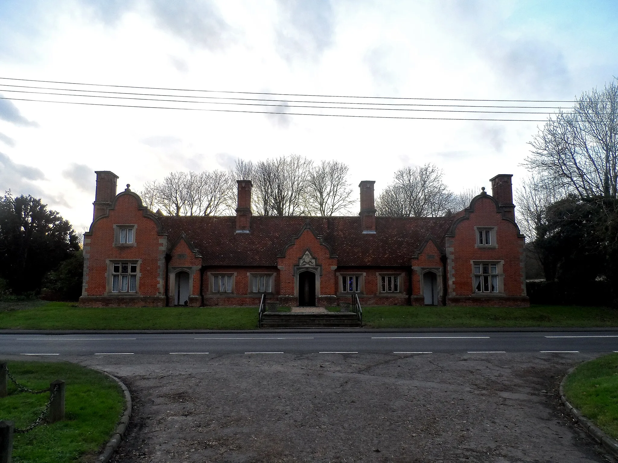 Photo showing: Countess of Hardwicke Almshouses, Arrington