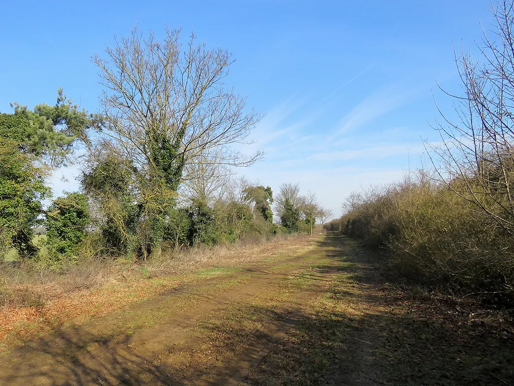 Photo showing: A byway by the A14
