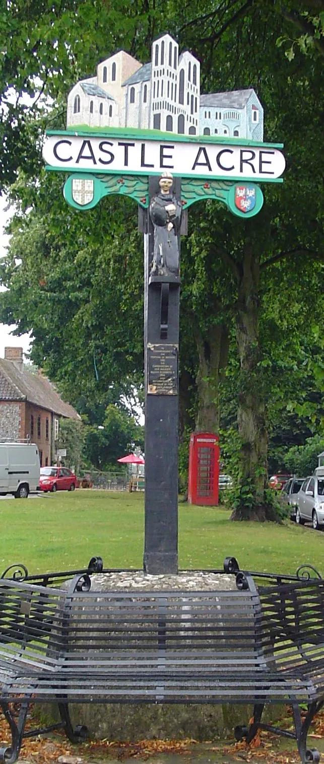 Photo showing: Signpost in Castle Acre