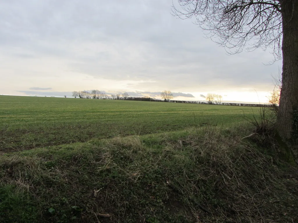 Photo showing: Big fields and big skies, Cambridgeshire