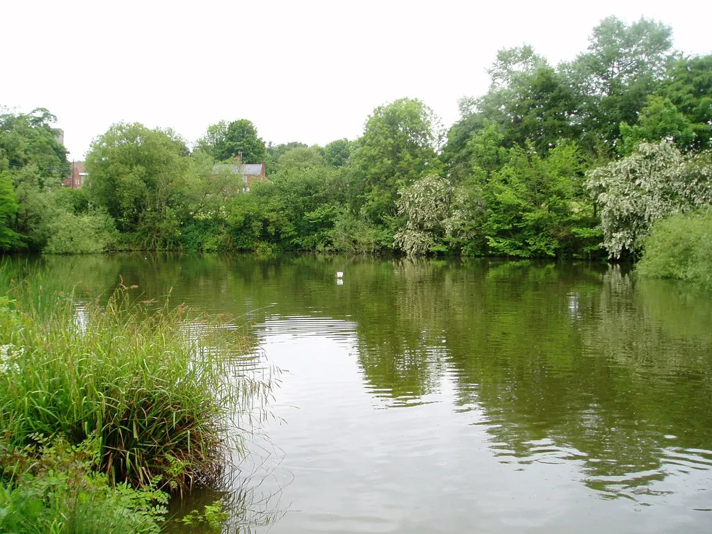 Photo showing: Bailey Pond, Lidgate, Suffolk