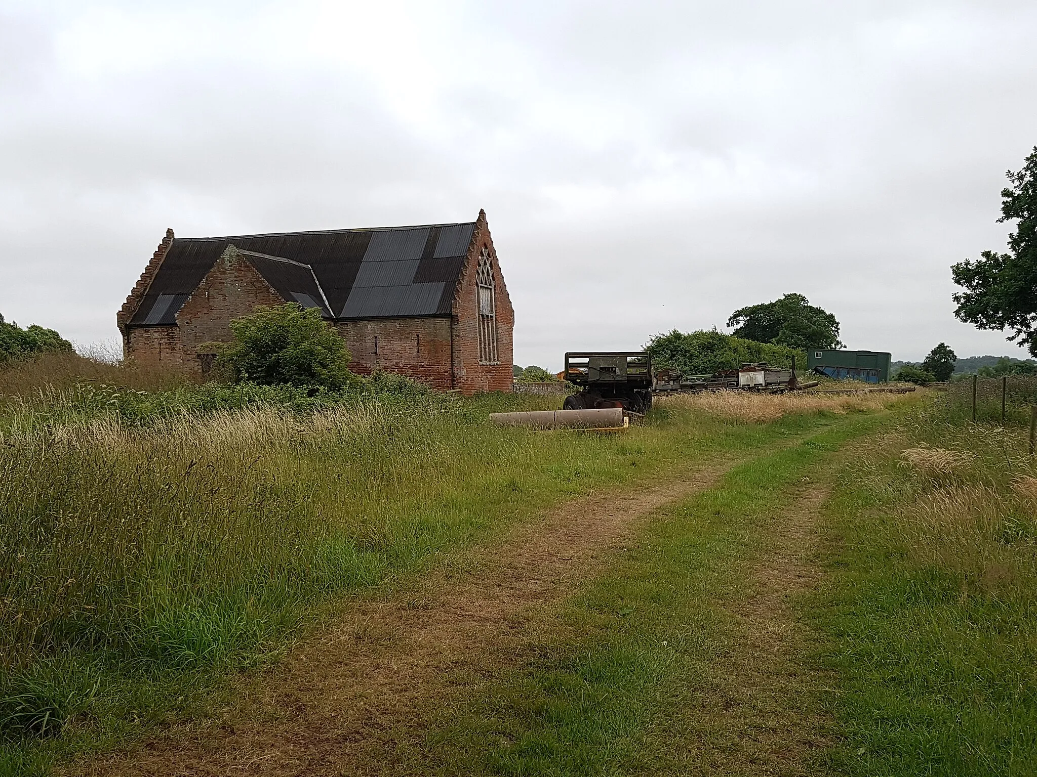 Photo showing: A very ornate barn