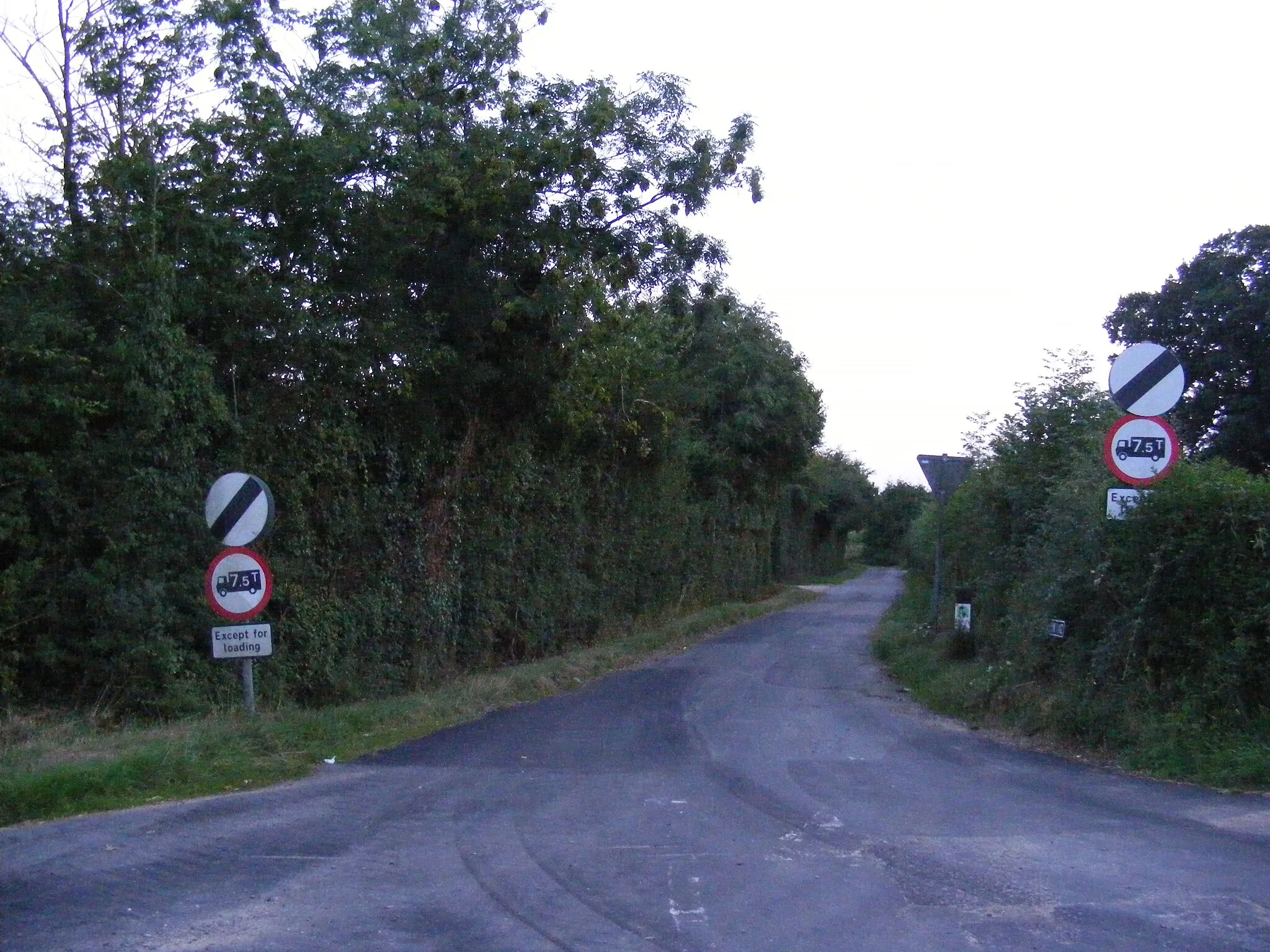 Photo showing: High London Lane, Winfarthing