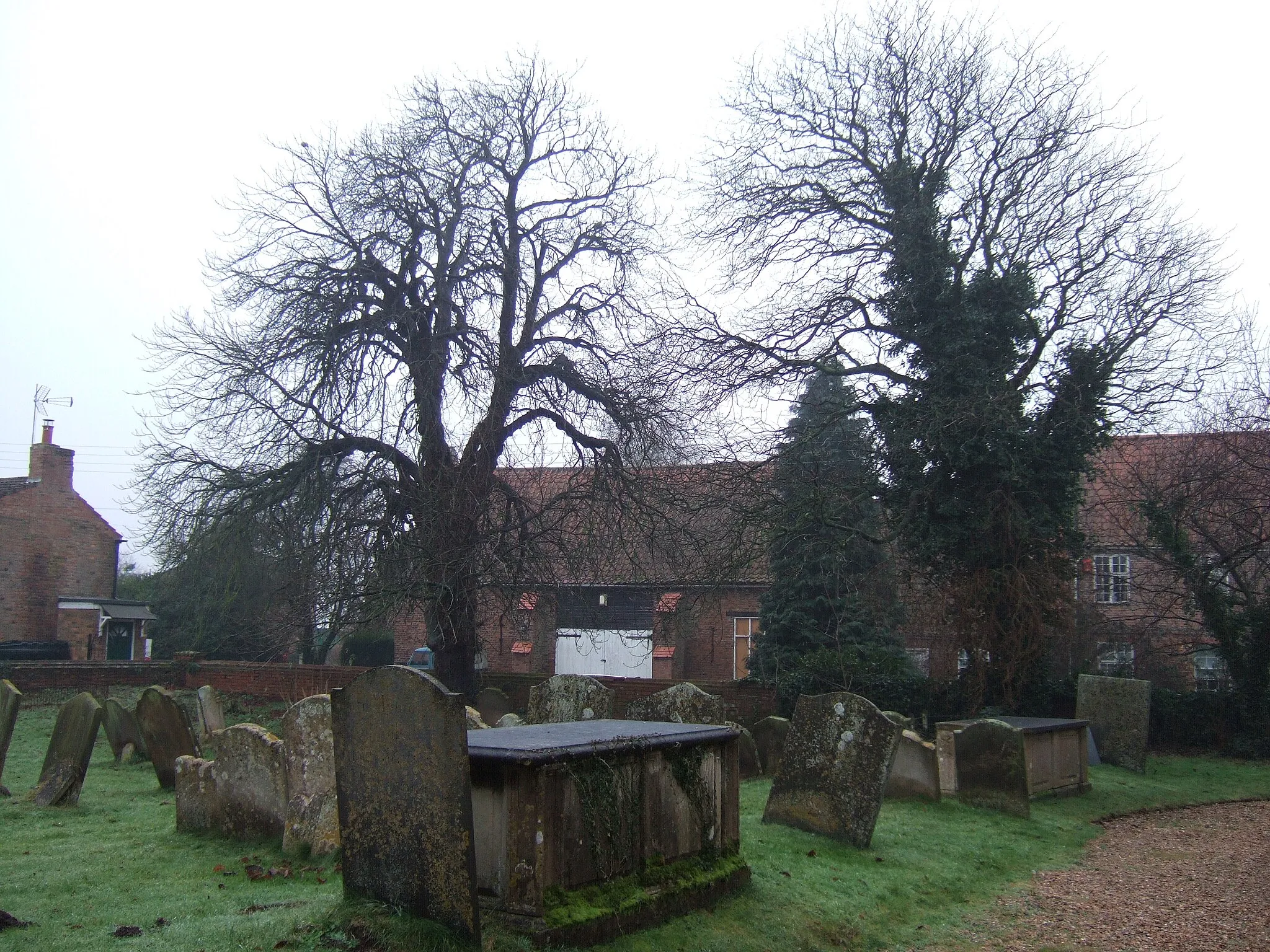 Photo showing: A view from the church entrance, Tilney All Saints