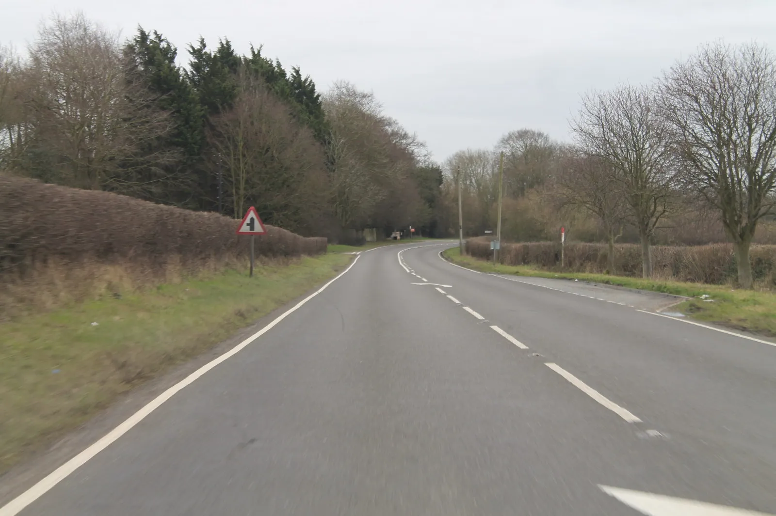 Photo showing: Junction on Norwich Road (A1067)