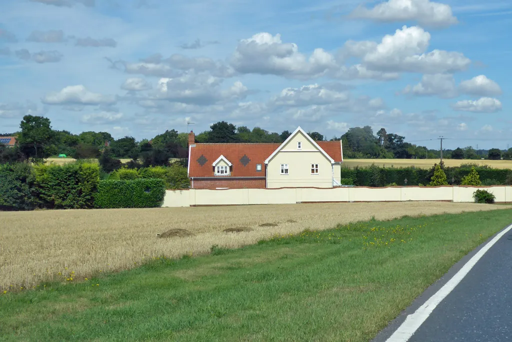 Photo showing: Brookside, Thwaite