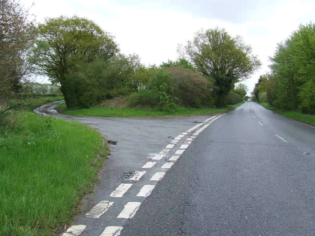 Photo showing: A Class Road