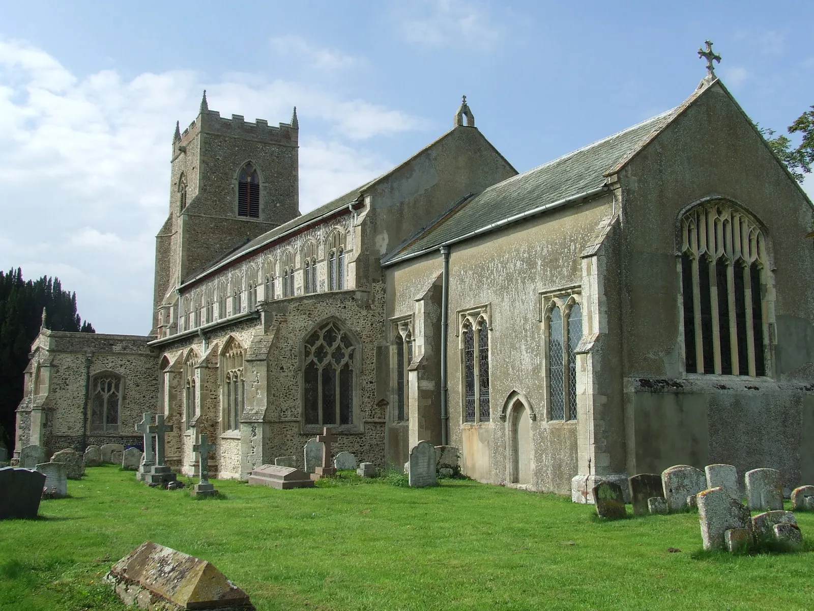 Photo showing: St Mary Bacton