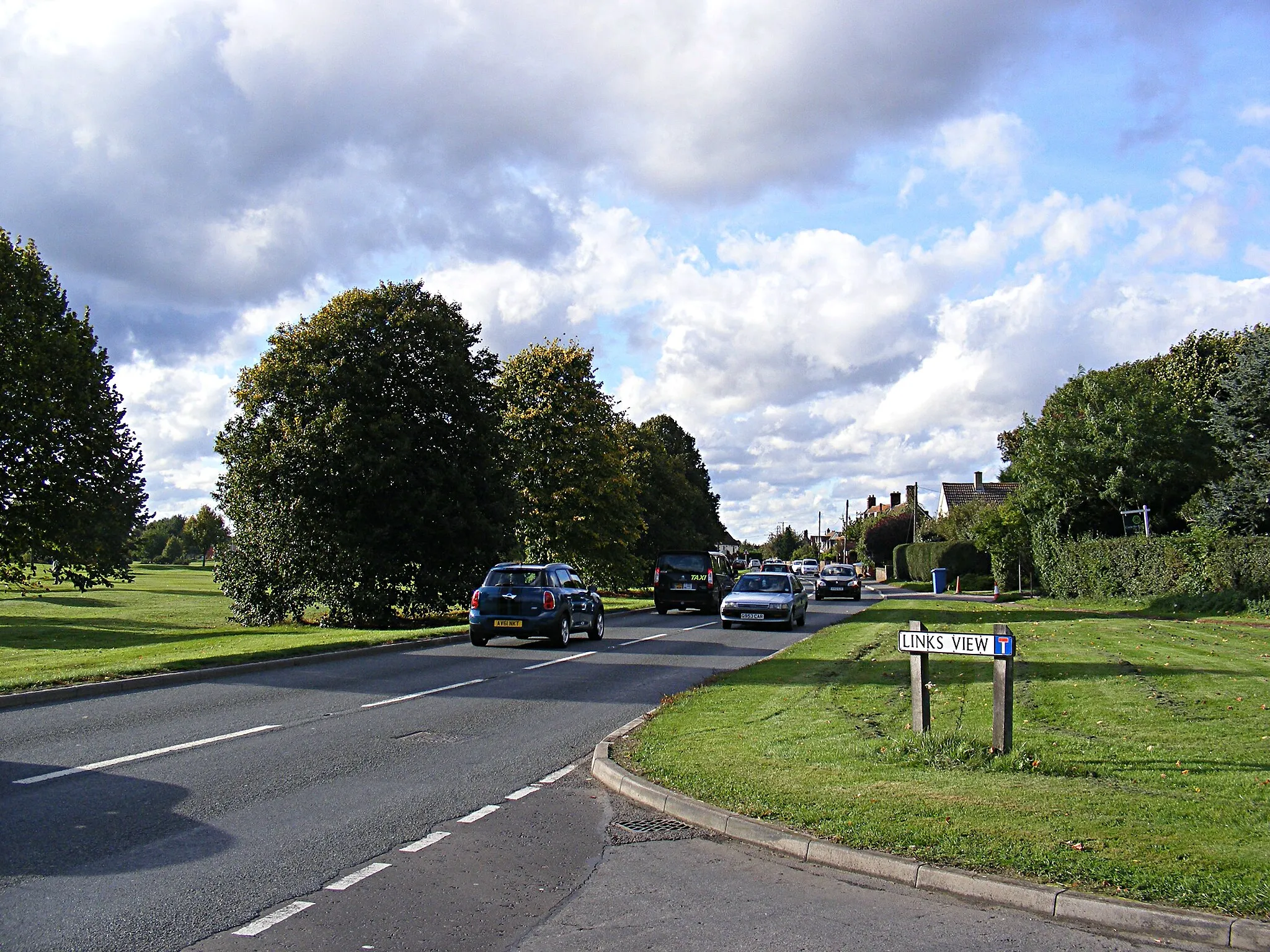 Photo showing: A134 Assington Road, Newton Green