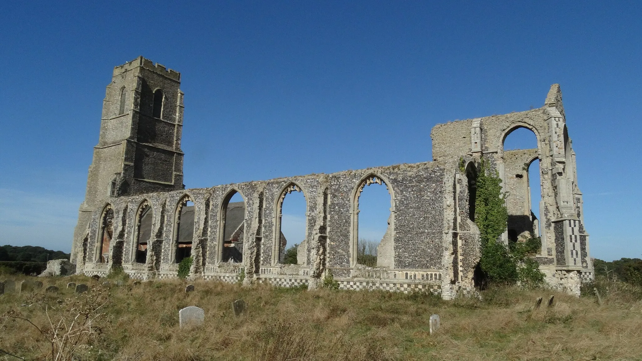 Photo showing: Covehithe - St Andrews Church