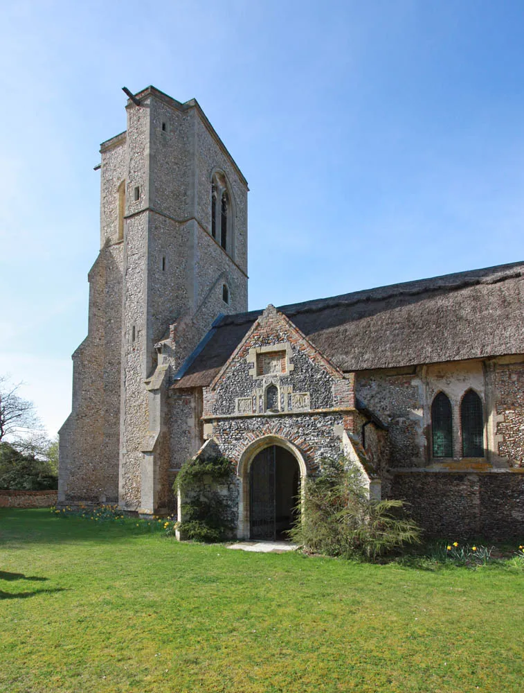 Photo showing: St John the Evangelist, Rushford, Norfolk