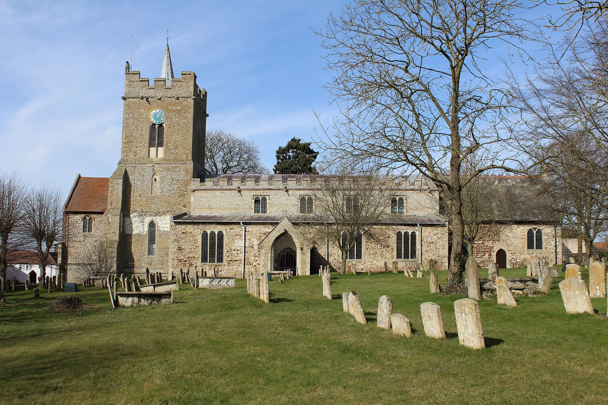 Photo showing: Church of St Mary the Virgin, Lakenheath, Suffolk.