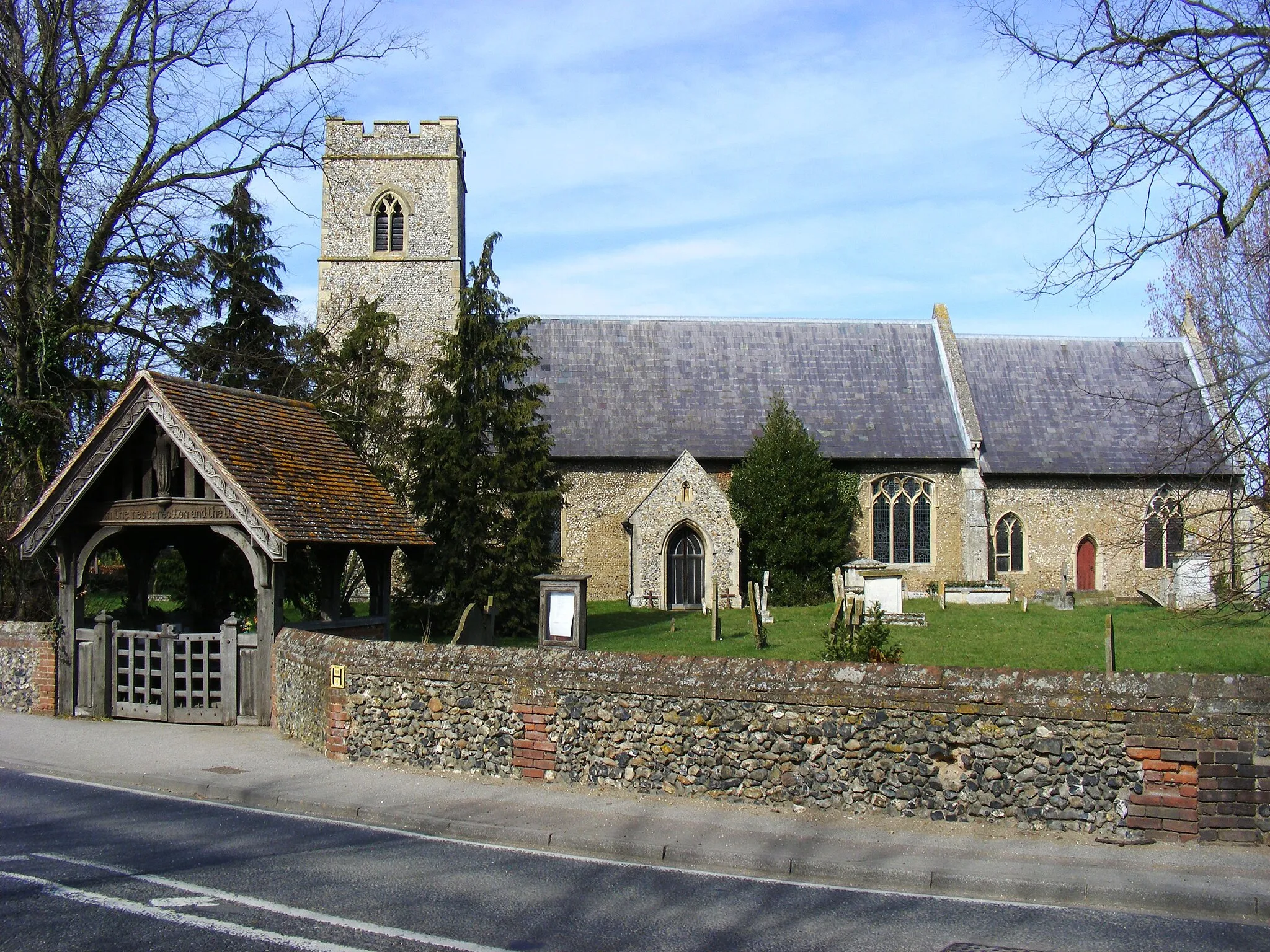 Photo showing: St Catherine's, Flempton