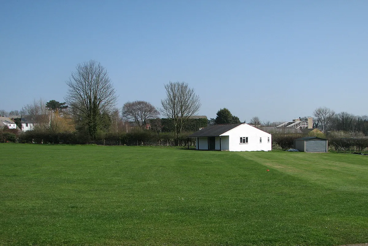 Photo showing: Wendens Ambo cricket ground and pavilion