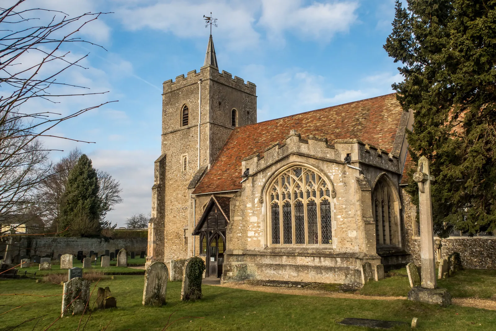 Photo showing: All Saints Church, Little Shelford