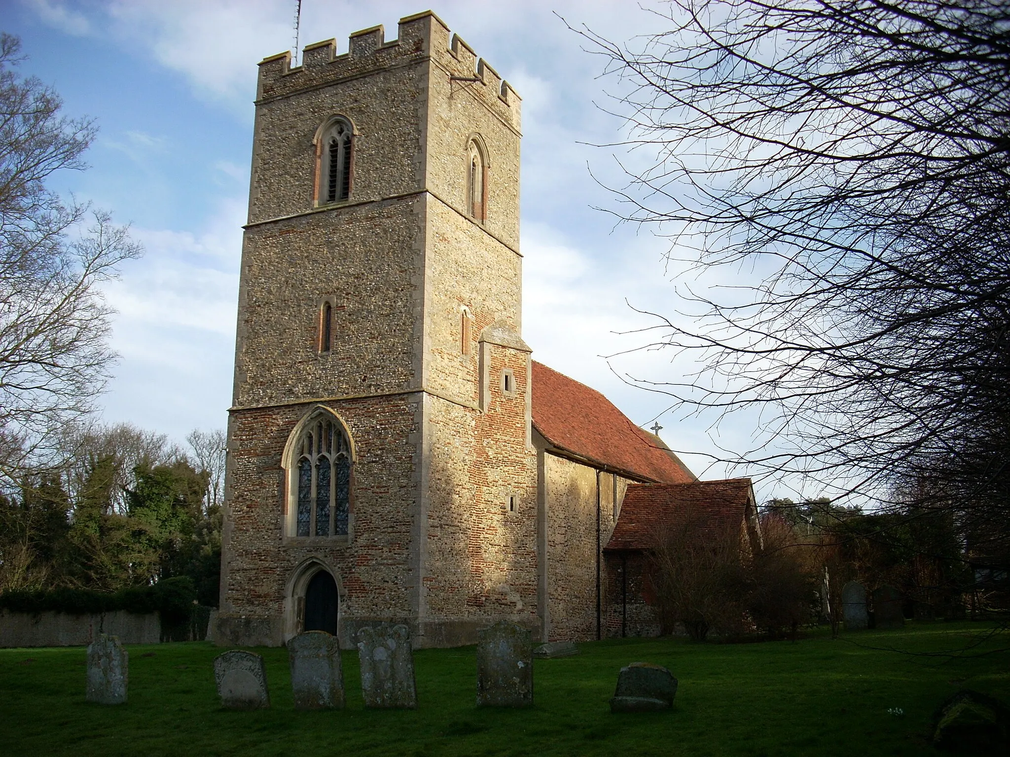 Photo showing: Church of St Mary the Virgin, Elsenham, Essex, England
