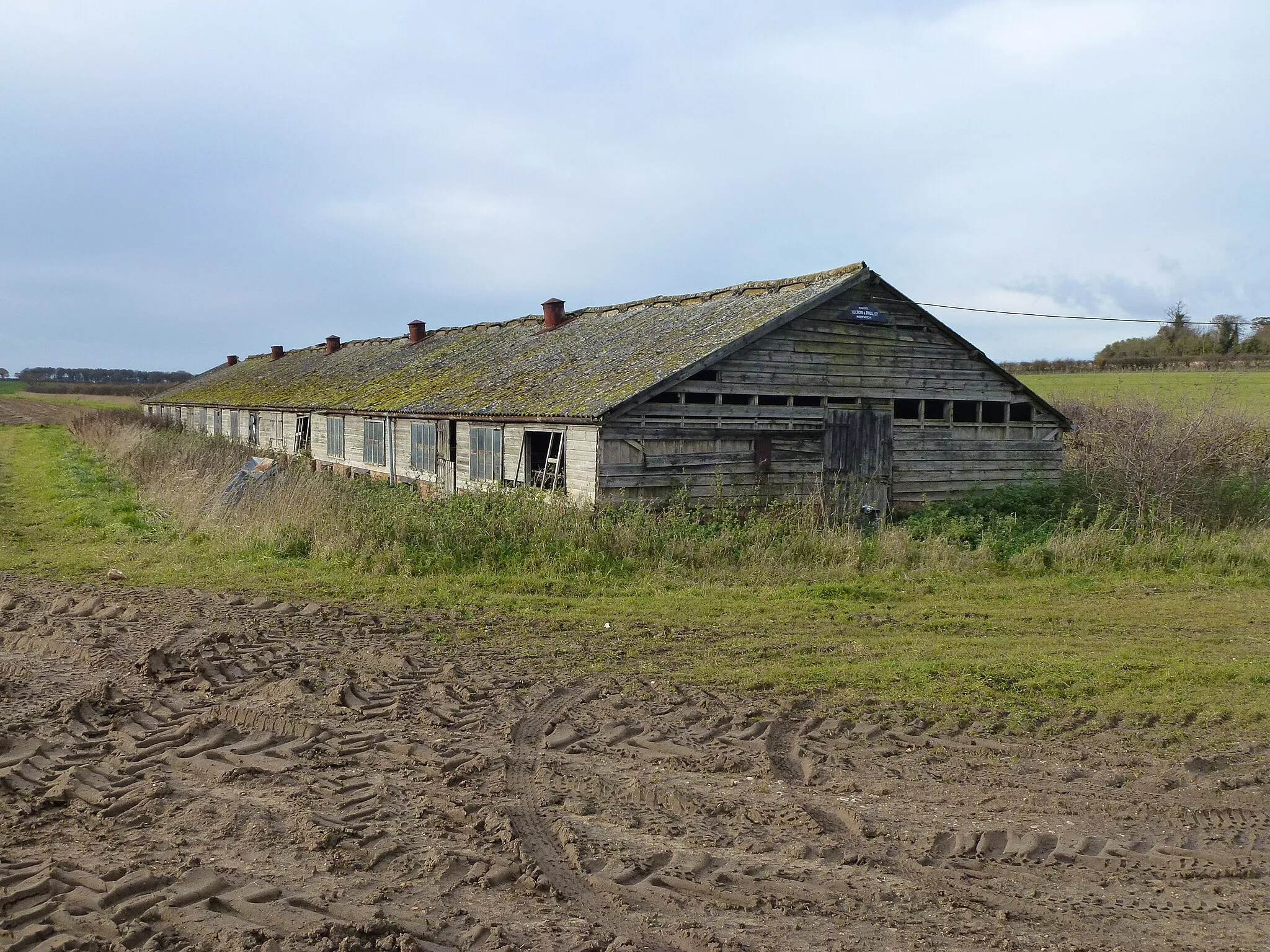 Photo showing: Abandoned piggery near Shammer, Norfolk
