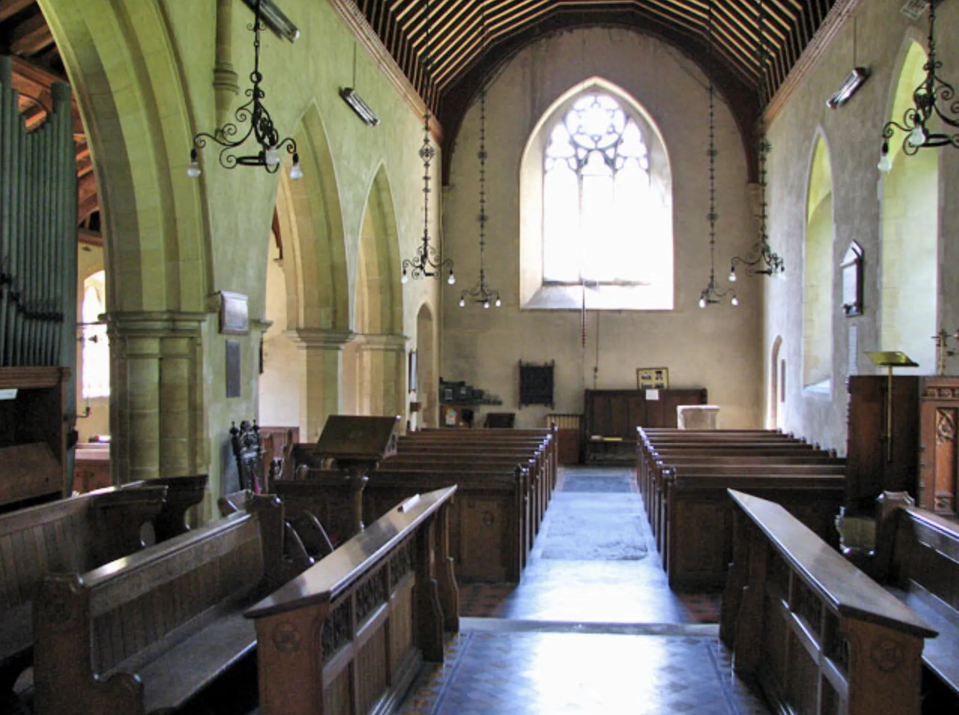 Photo showing: Church of St_Peter_and_St_Paul in Sherborne
