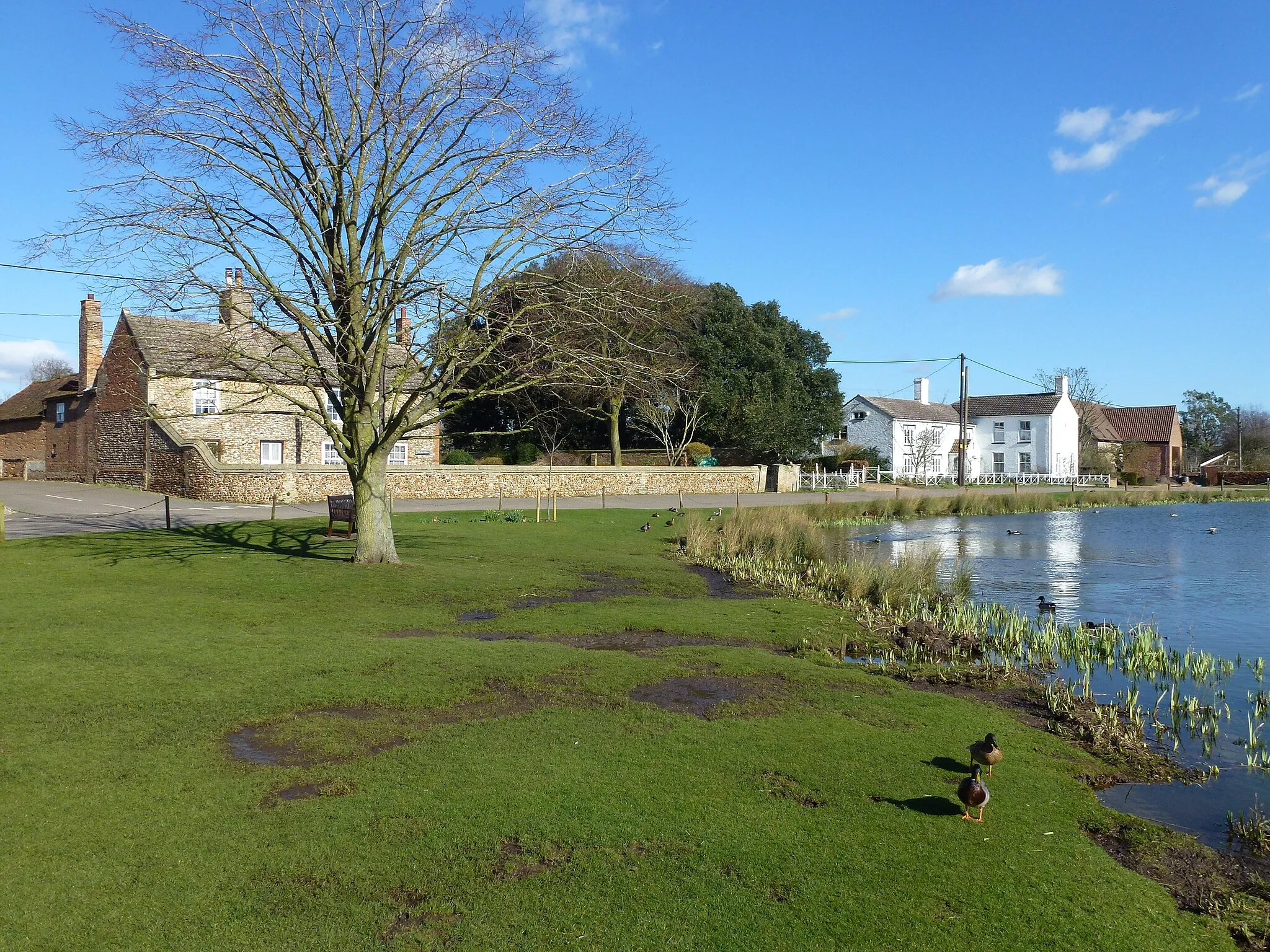 Photo showing: In the Norfolk village of Boughton