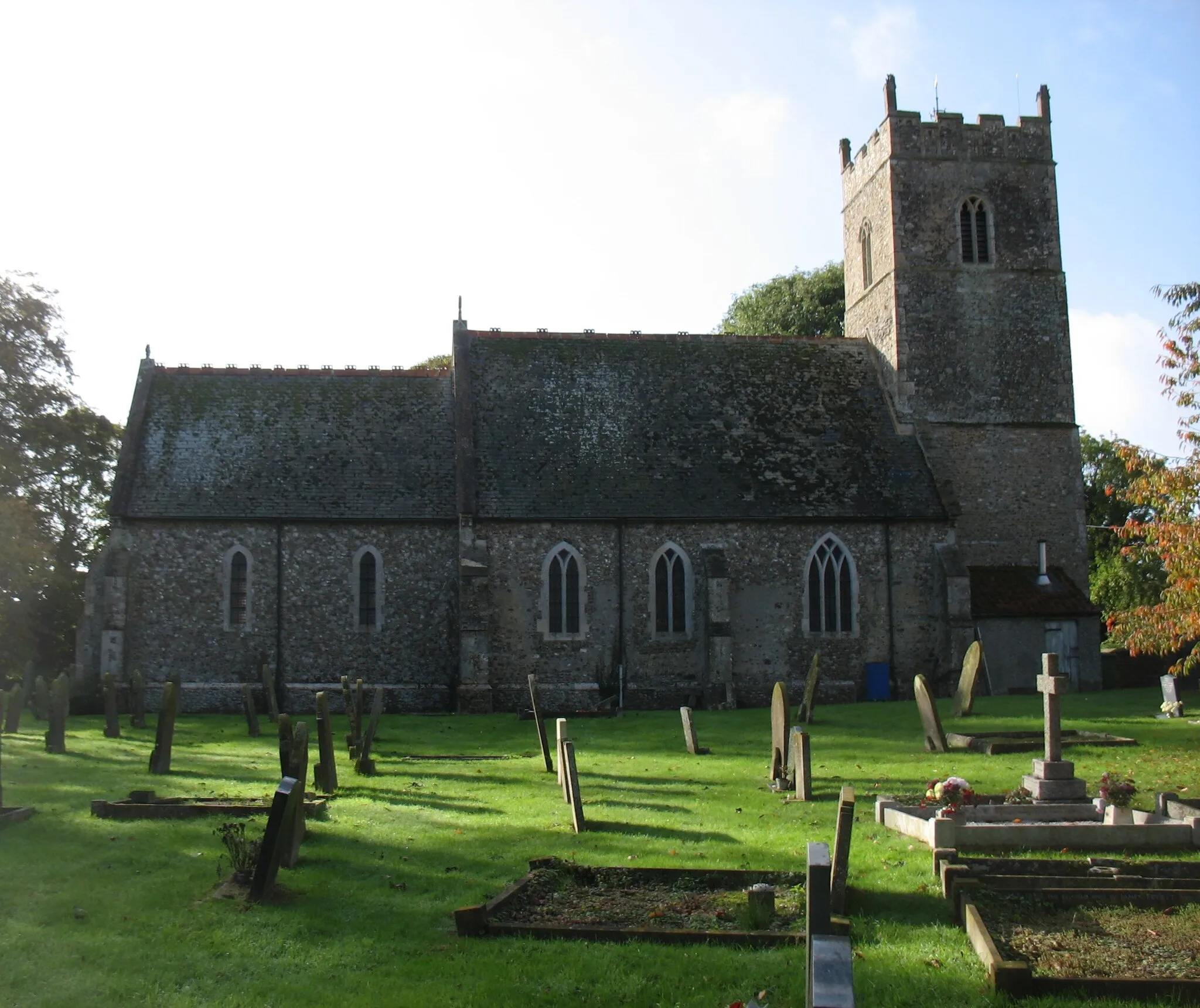 Photo showing: All Saints church, Boughton