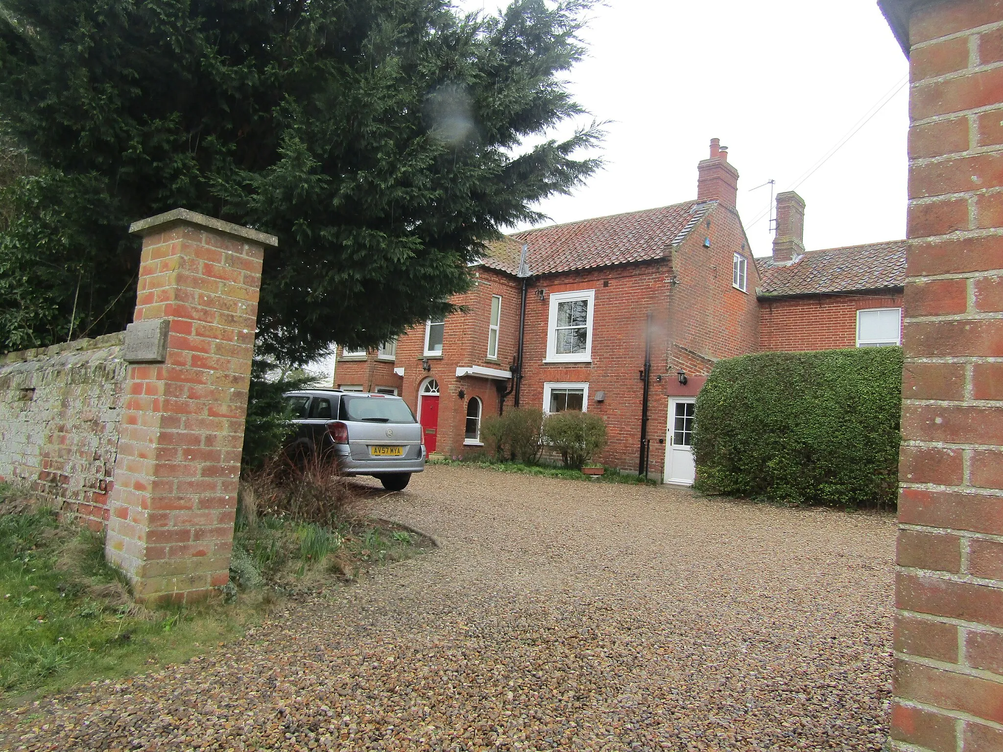 Photo showing: The Old Rectory is a property located on Hall Road which is within the village of Trimingham, Norfolk, England.