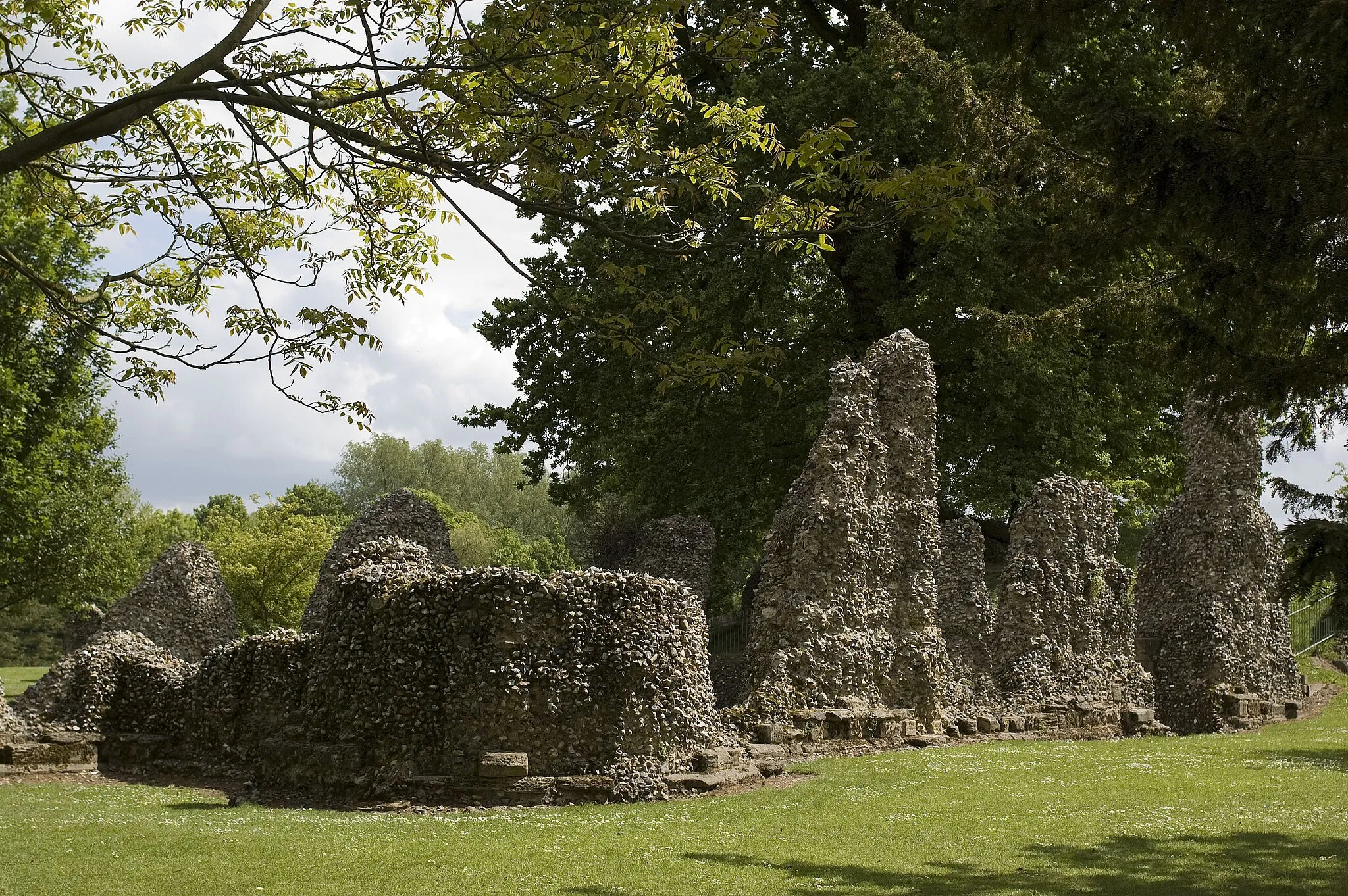 Photo showing: The Abbey ruins, Bury St Edmunds