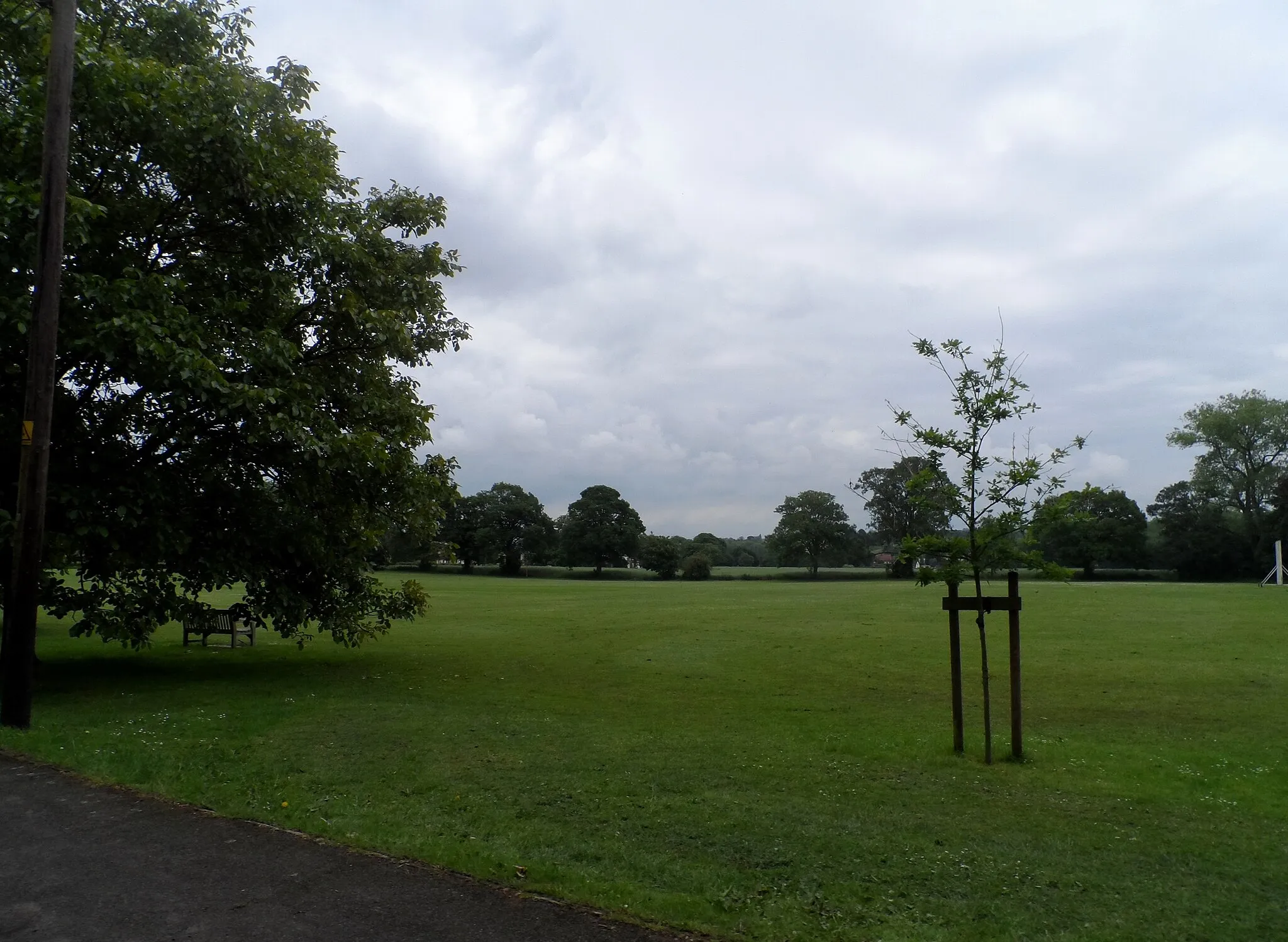 Photo showing: Cricket field, Gestingthorpe