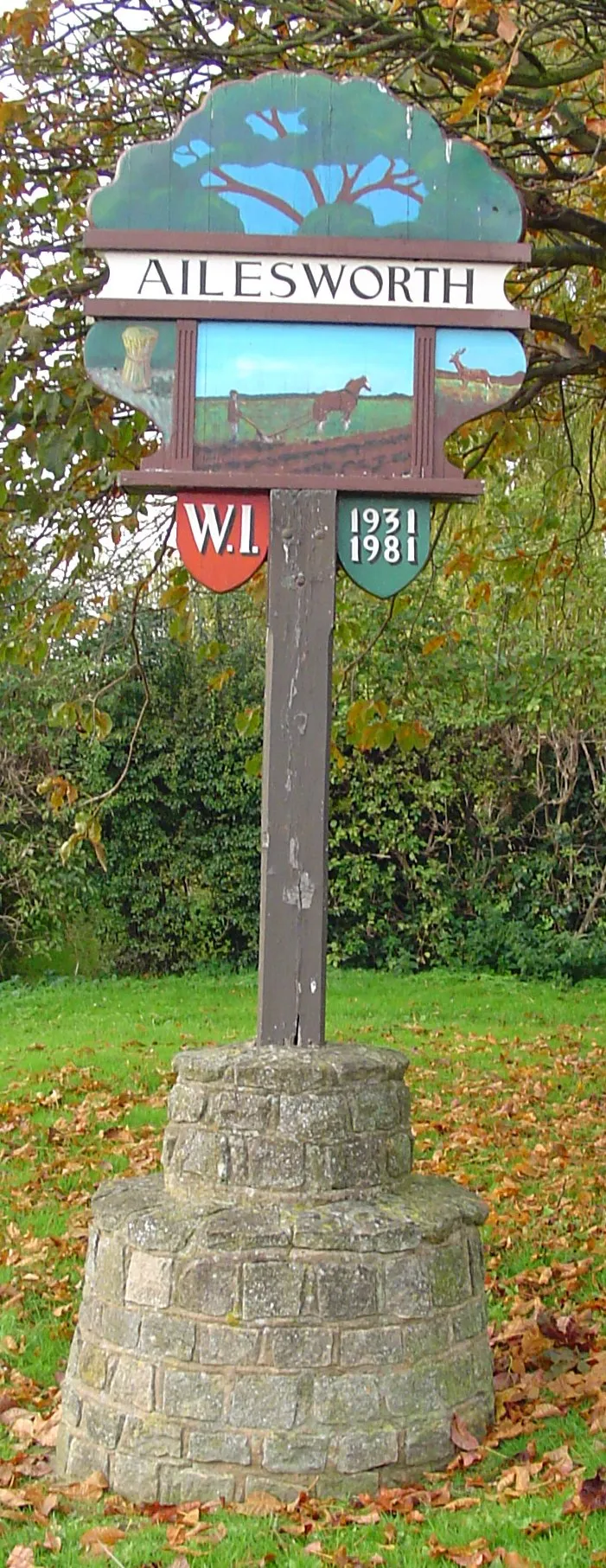 Photo showing: Signpost in Ailsworth