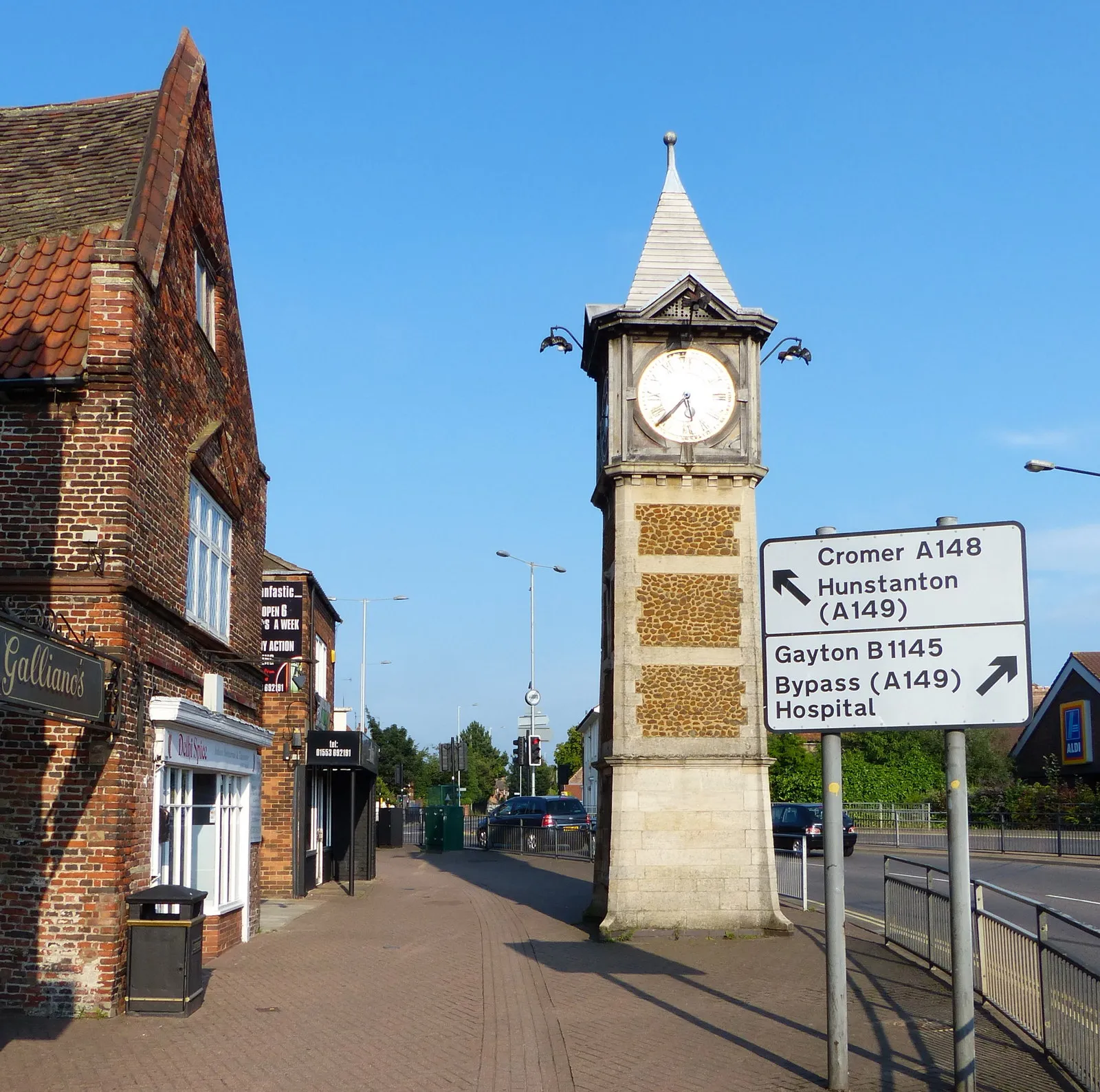 Photo showing: Gaywood Clock Tower