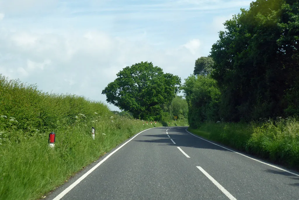 Photo showing: B1057 towards Great Bardfield