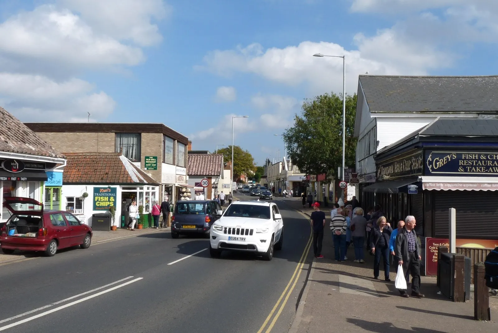 Photo showing: Norwich Road, Wroxham