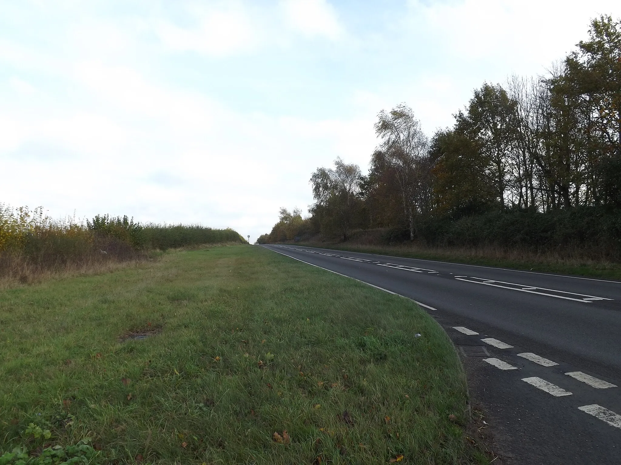 Photo showing: A143 The Street, Thorpe Abbotts